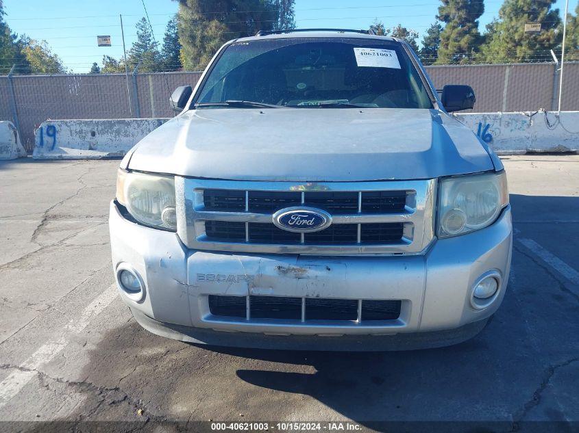 2011 Ford Escape Xlt Automatic VIN: 1FMCU0D70BKB07254 Lot: 40621003