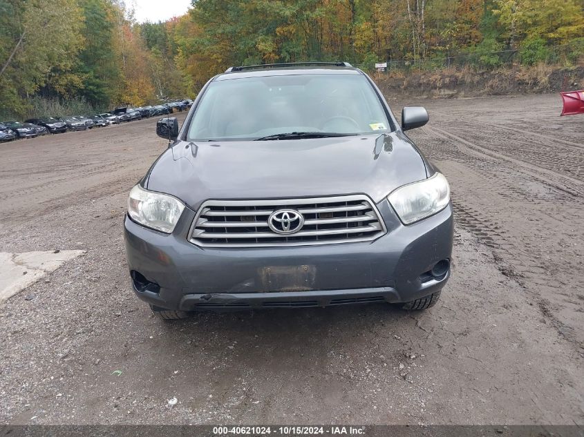 2010 Toyota Highlander Base V6 VIN: 5TDBK3EH6AS019167 Lot: 40621024