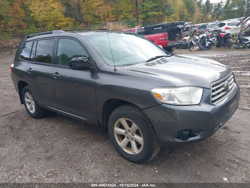 2010 Toyota Highlander Base V6 VIN: 5TDBK3EH6AS019167 Lot: 40621024