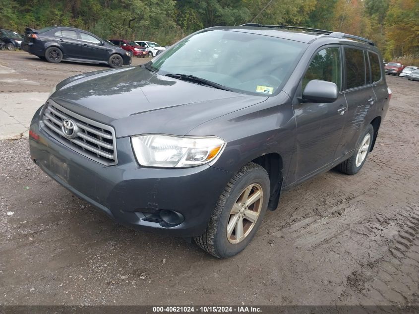 2010 Toyota Highlander Base V6 VIN: 5TDBK3EH6AS019167 Lot: 40621024