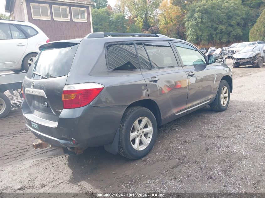 2010 Toyota Highlander Base V6 VIN: 5TDBK3EH6AS019167 Lot: 40621024