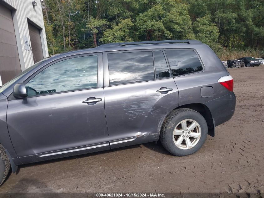 2010 Toyota Highlander Base V6 VIN: 5TDBK3EH6AS019167 Lot: 40621024