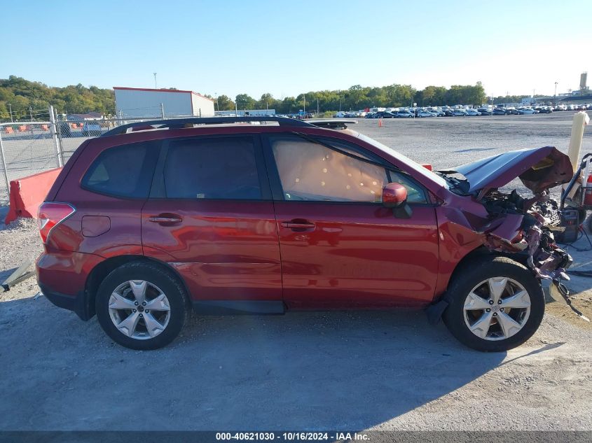 2016 Subaru Forester 2.5I Premium VIN: JF2SJADC0GH506831 Lot: 40621030