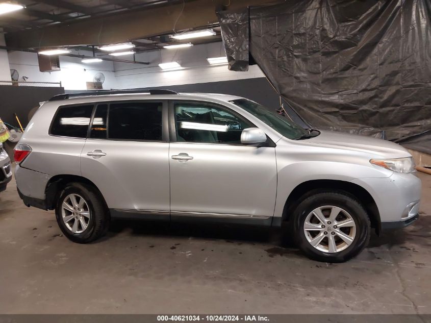 2012 Toyota Highlander Se VIN: 5TDBK3EH0CS097091 Lot: 40621034