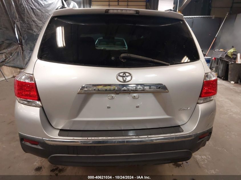 2012 Toyota Highlander Se VIN: 5TDBK3EH0CS097091 Lot: 40621034