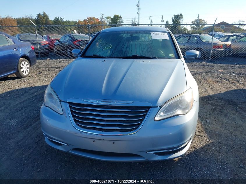 2013 Chrysler 200 Touring VIN: 1C3CCBBBXDN728758 Lot: 40621071