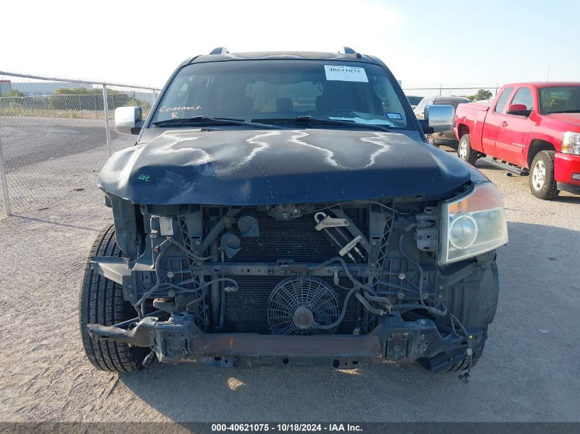 2009 Nissan Armada Se VIN: 5N1BA08D29N600172 Lot: 40621075