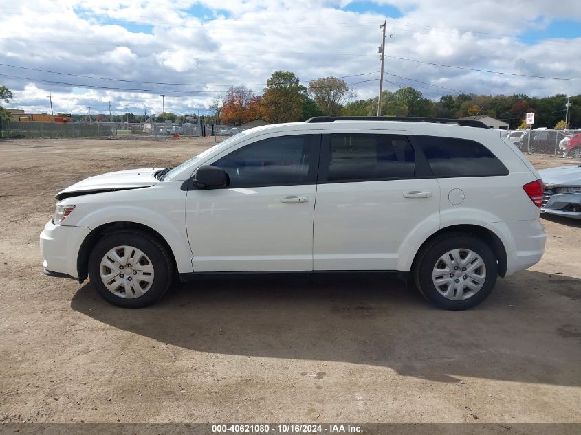 2016 Dodge Journey Se VIN: 3C4PDCAB0GT151874 Lot: 40621080