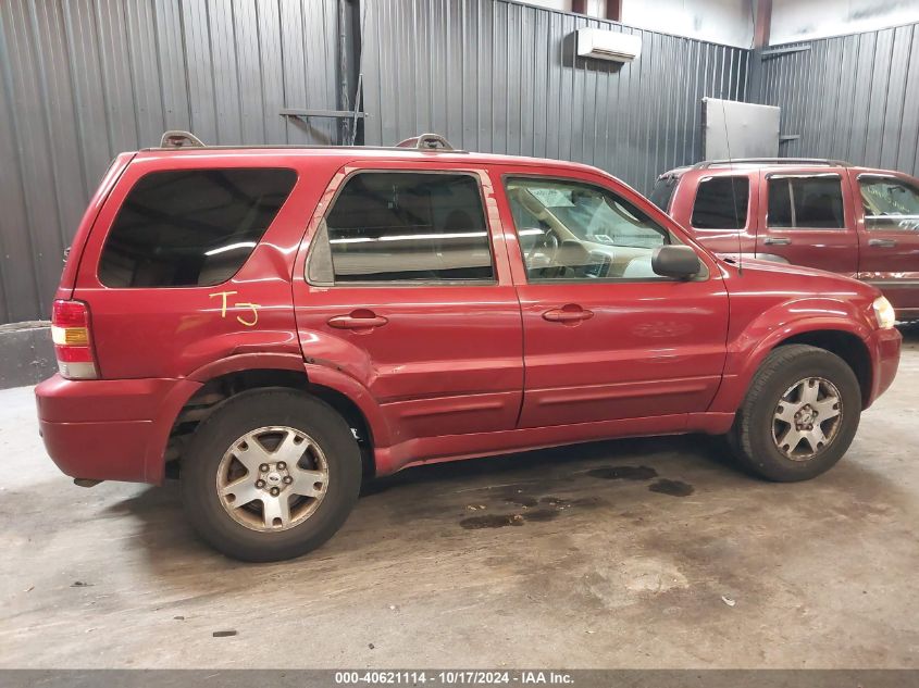 2006 Ford Escape VIN: 1FMCU947X6KX63128 Lot: 40621114