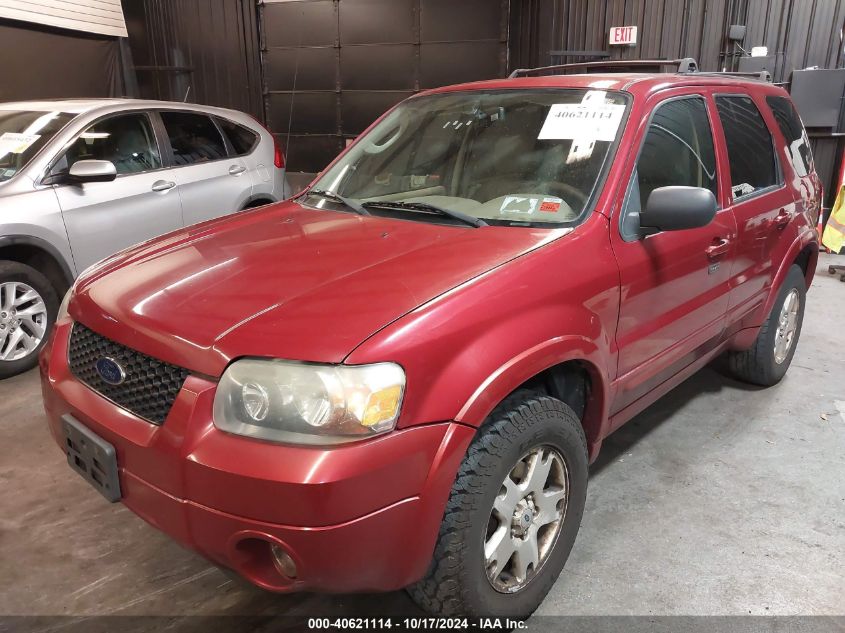 2006 Ford Escape VIN: 1FMCU947X6KX63128 Lot: 40621114