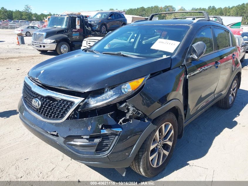 2014 Kia Sportage Lx VIN: KNDPB3AC4E7548603 Lot: 40621115