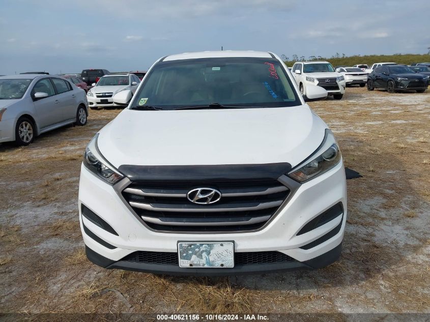 2016 Hyundai Tucson Se VIN: KM8J23A48GU053948 Lot: 40621156