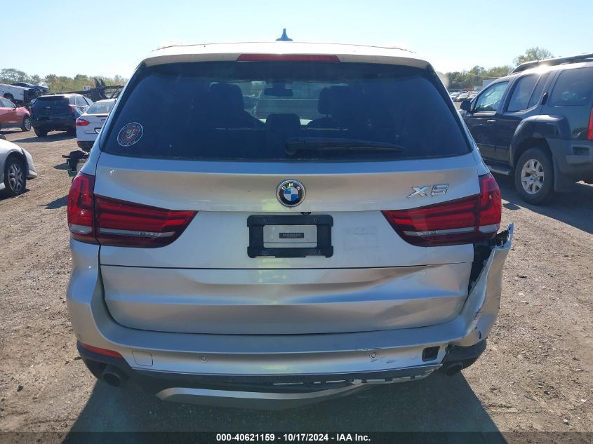 2015 BMW X5 xDrive35I VIN: 5UXKR0C53F0K68036 Lot: 40621159