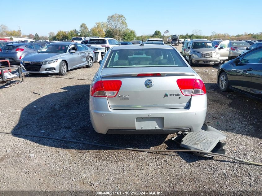 2010 Mercury Milan Hybrid VIN: 3MEDM0L35AR641446 Lot: 40621161