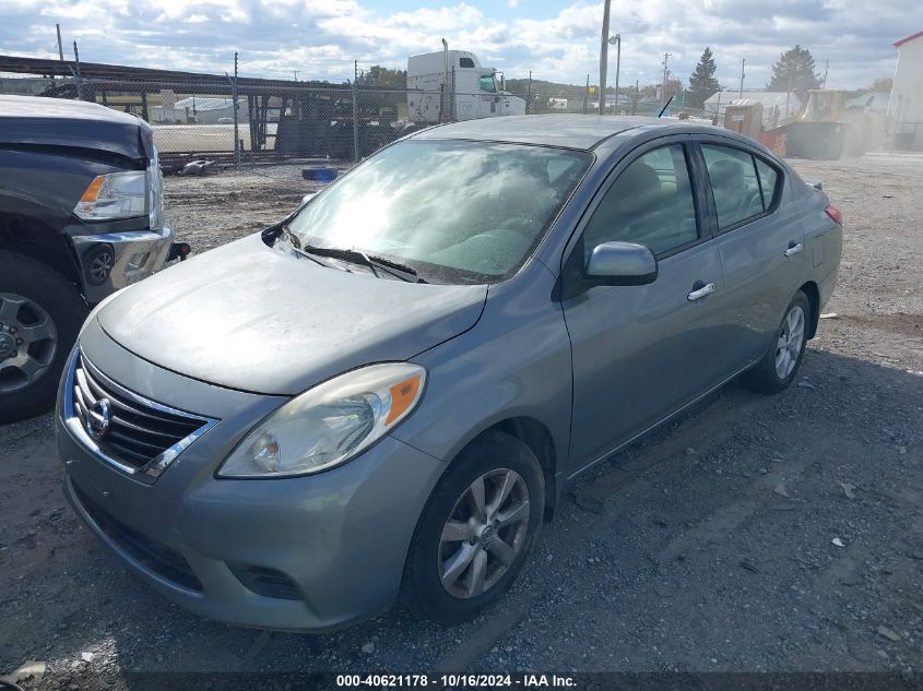 2014 Nissan Versa 1.6 Sv VIN: 3N1CN7AP4EL805418 Lot: 40621178