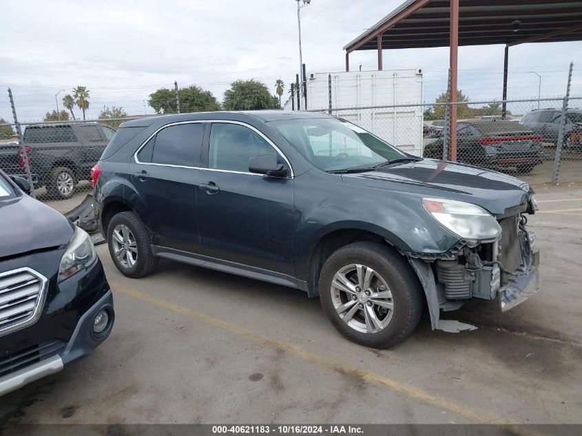 2017 Chevrolet Equinox Ls VIN: 2GNALBEK5H1558967 Lot: 40621183