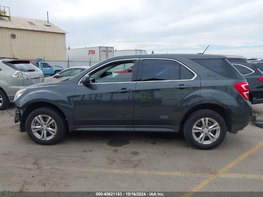 2017 Chevrolet Equinox Ls VIN: 2GNALBEK5H1558967 Lot: 40621183