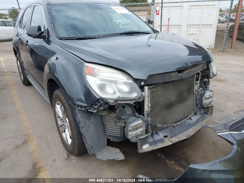 2017 Chevrolet Equinox Ls VIN: 2GNALBEK5H1558967 Lot: 40621183