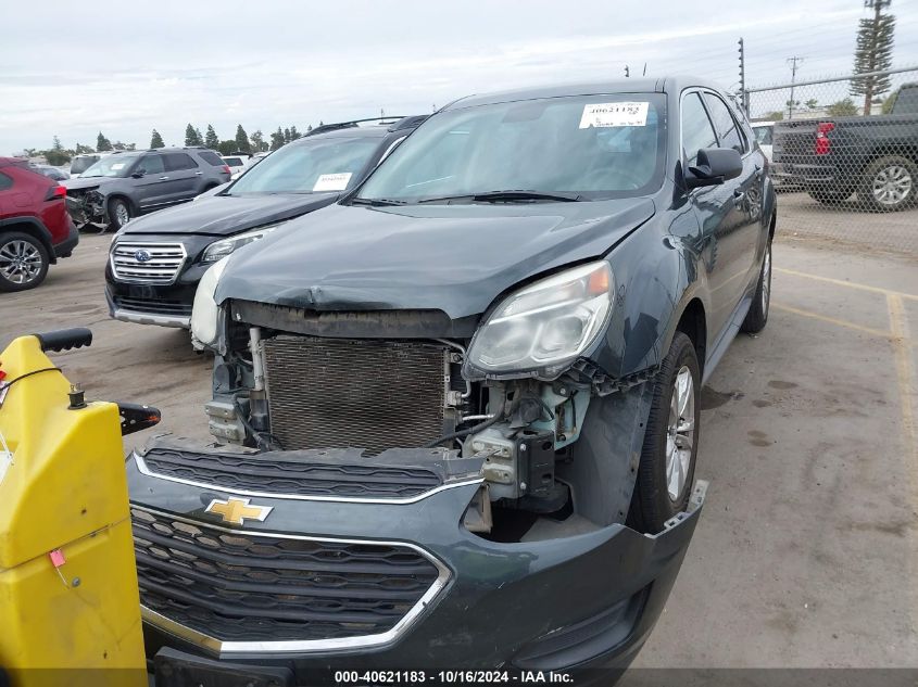 2017 Chevrolet Equinox Ls VIN: 2GNALBEK5H1558967 Lot: 40621183