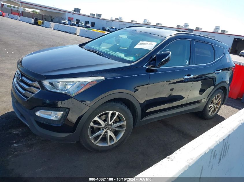 2014 Hyundai Santa Fe Sport 2.0L Turbo VIN: 5XYZUDLA8EG127474 Lot: 40621188