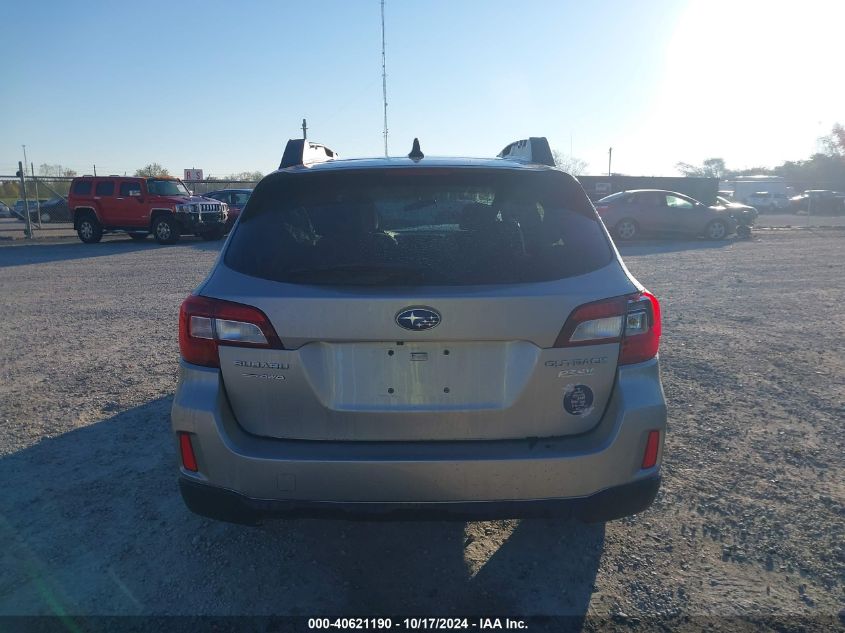 2016 Subaru Outback 2.5I Premium VIN: 4S4BSACC8G3219081 Lot: 40621190