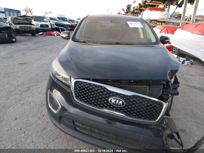 2018 Kia Sorento 2.4L L VIN: 5XYPG4A33JG341074 Lot: 40621203