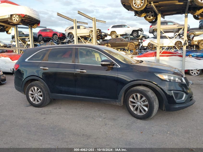 2018 Kia Sorento 2.4L L VIN: 5XYPG4A33JG341074 Lot: 40621203