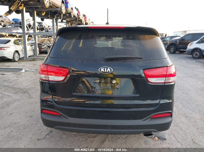 2018 Kia Sorento 2.4L L VIN: 5XYPG4A33JG341074 Lot: 40621203