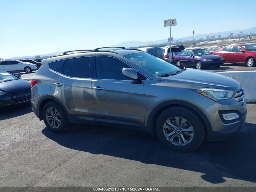 2014 Hyundai Santa Fe Sport 2.4L VIN: 5XYZU3LB6EG218763 Lot: 40621210