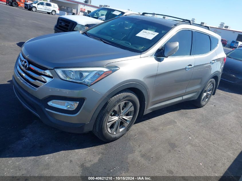 2014 Hyundai Santa Fe Sport 2.4L VIN: 5XYZU3LB6EG218763 Lot: 40621210