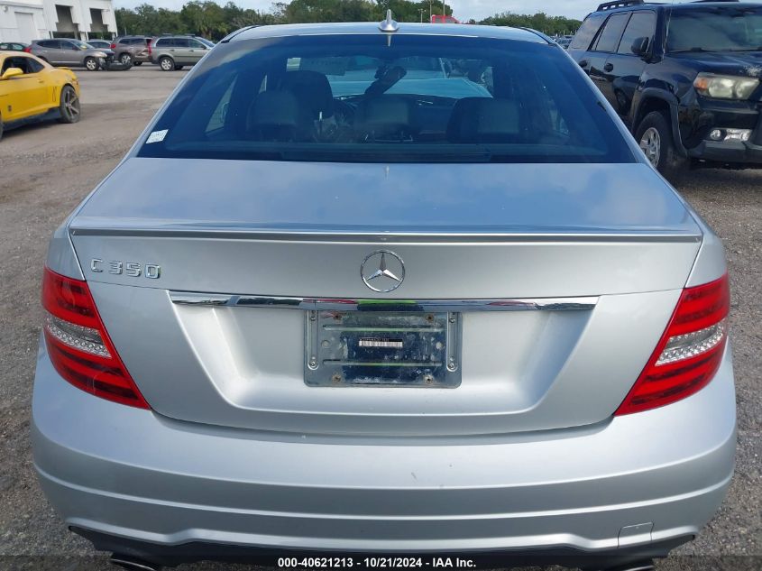 2012 Mercedes-Benz C 350 Sport VIN: WDDGF5HB3CR219525 Lot: 40621213