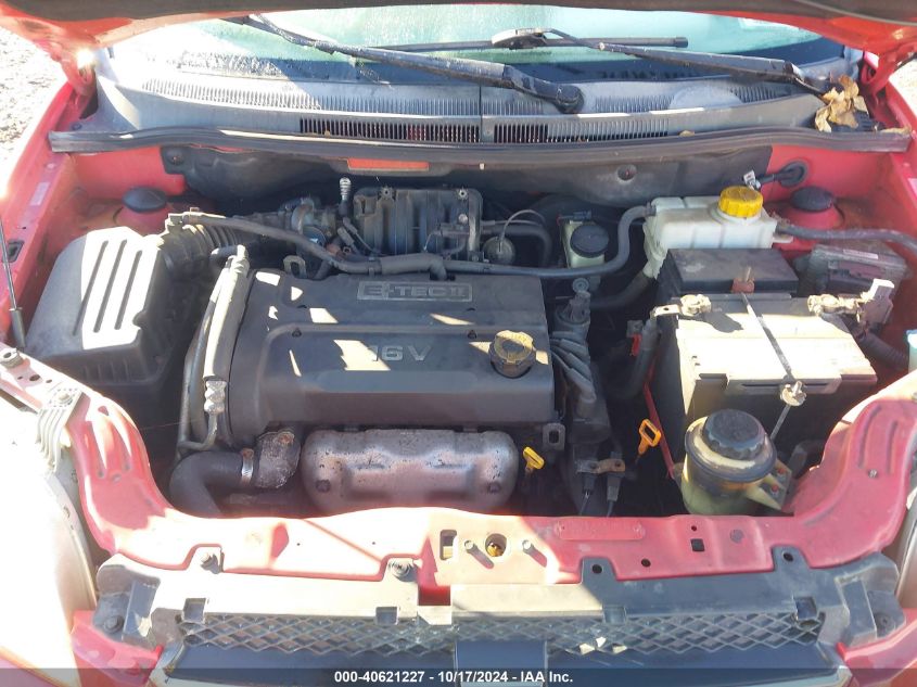 2008 Chevrolet Aveo Ls VIN: KL1TD56618B061021 Lot: 40621227