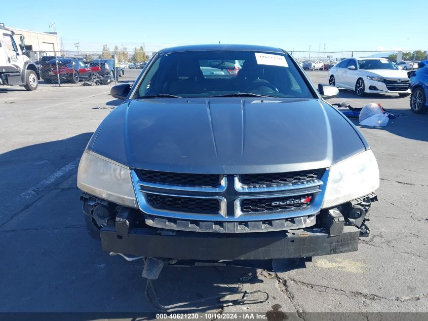 2013 Dodge Avenger Se VIN: 1C3CDZAB1DN740255 Lot: 40621230