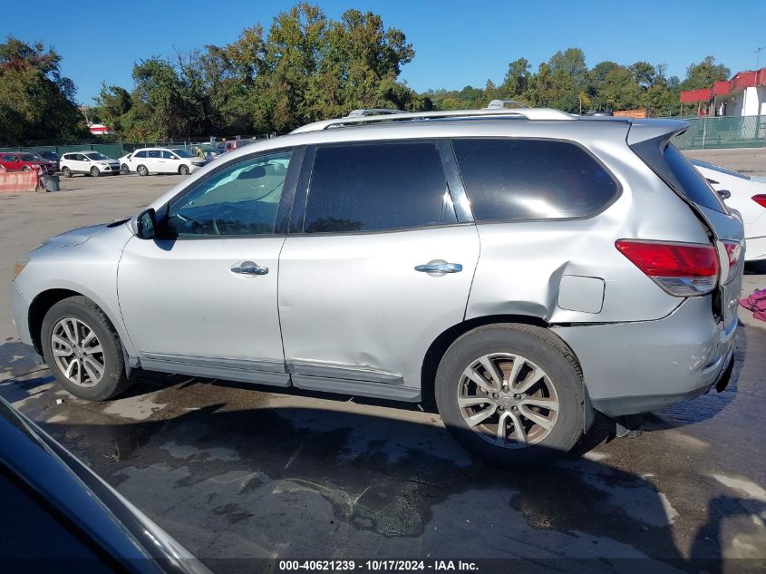 2013 Nissan Pathfinder Sl VIN: 5N1AR2MM2DC601445 Lot: 40621239