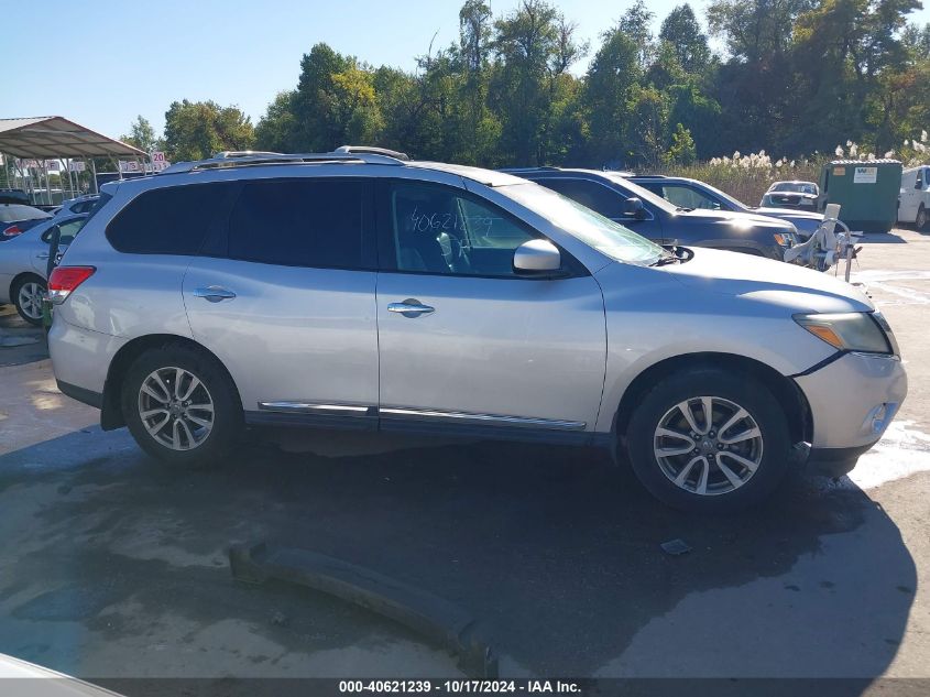 2013 Nissan Pathfinder Sl VIN: 5N1AR2MM2DC601445 Lot: 40621239