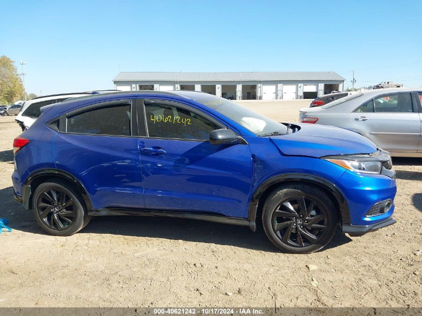 2022 Honda Hr-V Awd Sport VIN: 3CZRU6H10NM767048 Lot: 40621242