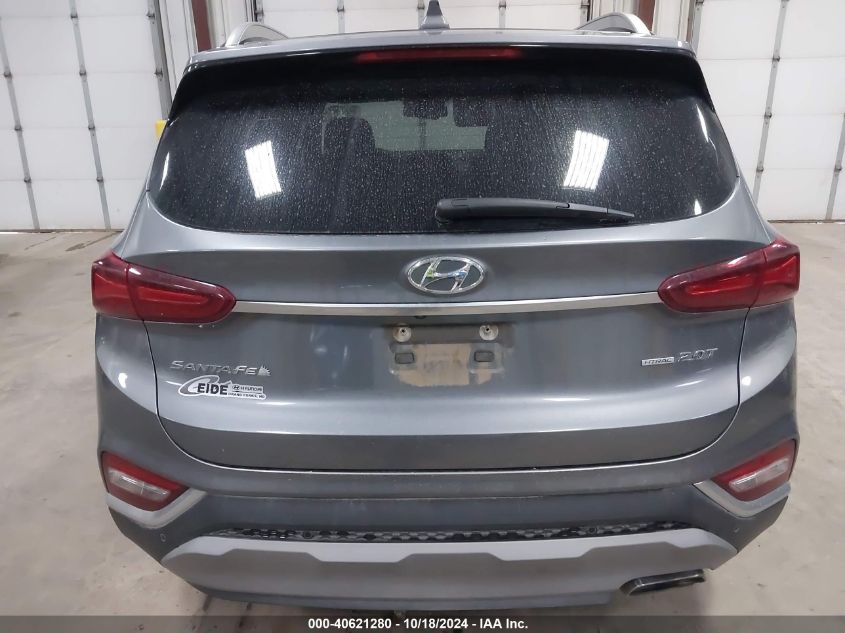 2019 Hyundai Santa Fe Limited 2.0T VIN: 5NMS5CAA4KH016448 Lot: 40621280