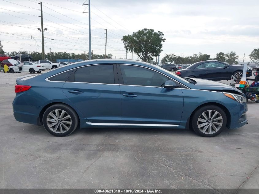 2017 Hyundai Sonata Sport VIN: 5NPE34AF0HH578606 Lot: 40621318