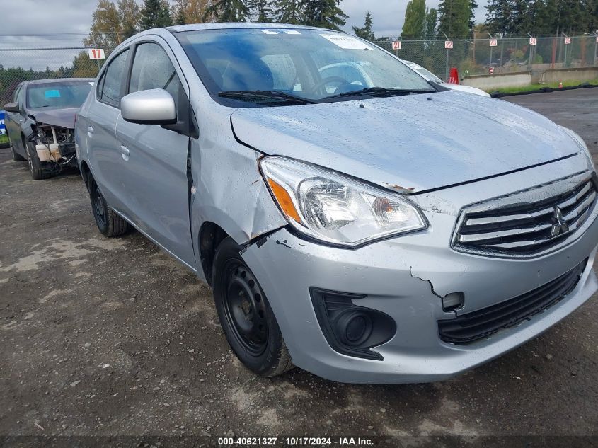 2018 Mitsubishi Mirage G4 Es VIN: ML32F3FJ2JHF07659 Lot: 40621327