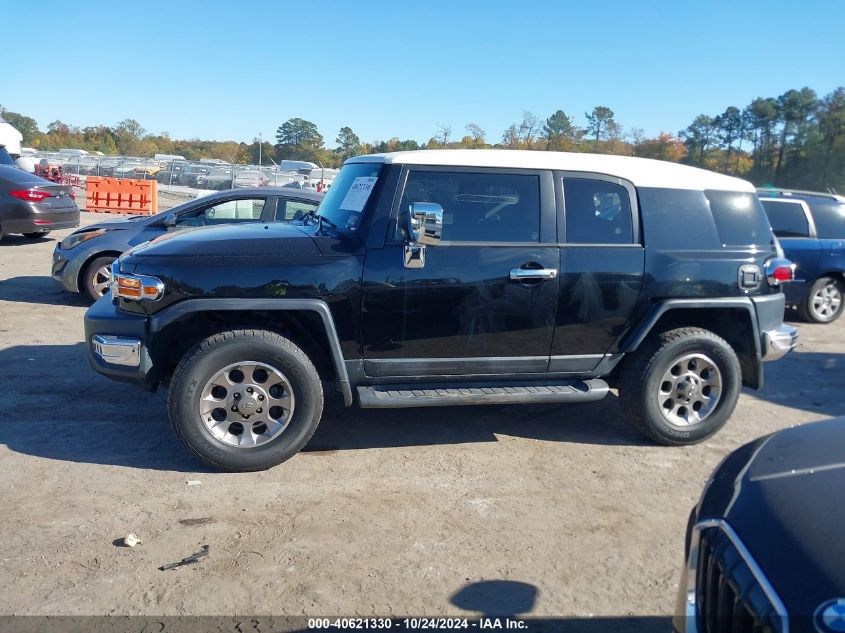 2012 Toyota Fj Cruiser VIN: JTEBU4BF7CK118346 Lot: 40621330