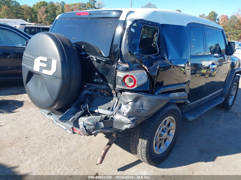 2012 Toyota Fj Cruiser VIN: JTEBU4BF7CK118346 Lot: 40621330