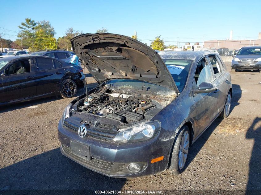 2013 Volkswagen Golf 2.0L Tdi 4-Door VIN: WVWDM7AJ2DW088817 Lot: 40621334