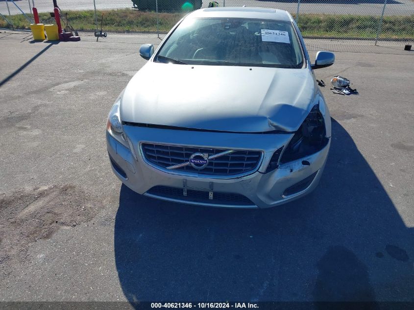 2013 Volvo S60 T5 VIN: YV1612FS1D1223864 Lot: 40621346