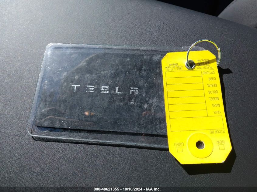 2022 Tesla Model Y Long Range Dual Motor All-Wheel Drive VIN: 7SAYGAEE6NF536343 Lot: 40621355