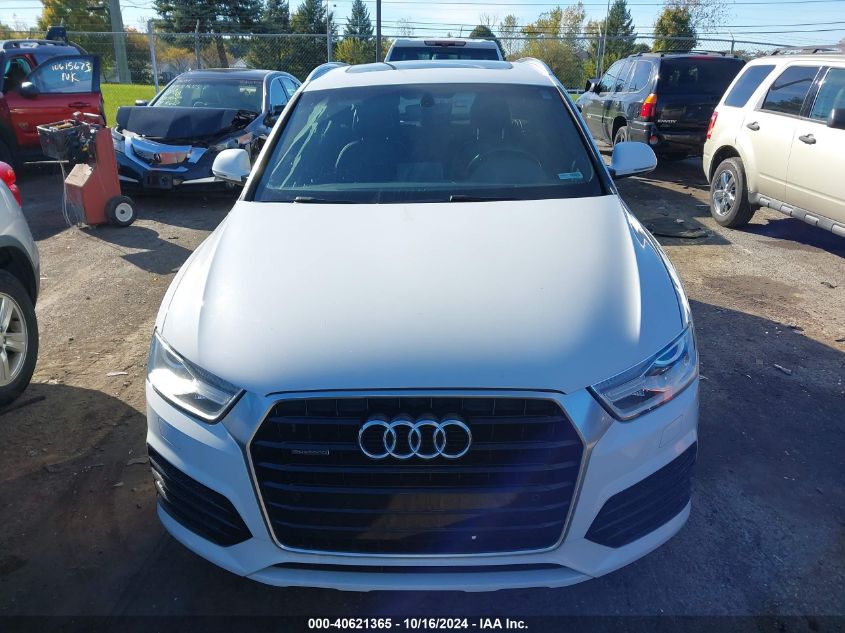 2018 Audi Q3 2.0T Premium/2.0T Sport Premium VIN: WA1ECCFS0JR017489 Lot: 40621365