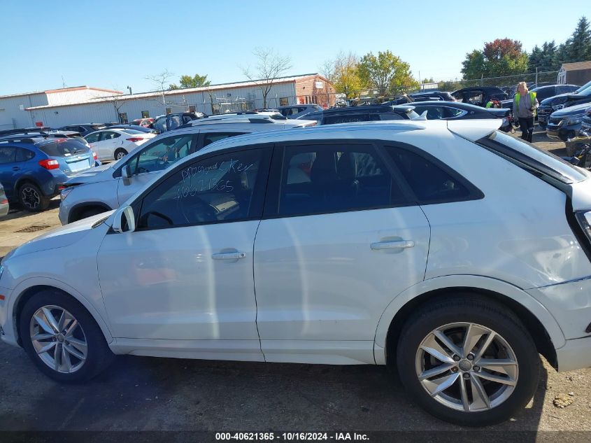 2018 Audi Q3 2.0T Premium/2.0T Sport Premium VIN: WA1ECCFS0JR017489 Lot: 40621365