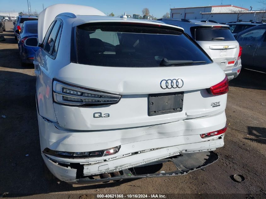 2018 Audi Q3 2.0T Premium/2.0T Sport Premium VIN: WA1ECCFS0JR017489 Lot: 40621365