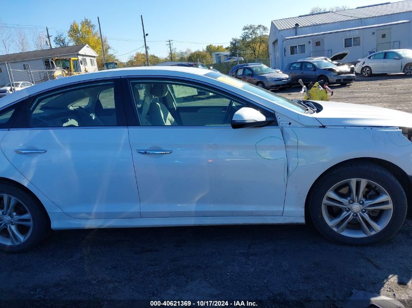 2018 Hyundai Sonata Sel+ VIN: 5NPE34AF9JH724748 Lot: 40621369