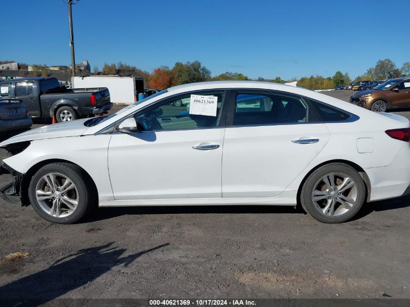 2018 Hyundai Sonata Sel+ VIN: 5NPE34AF9JH724748 Lot: 40621369