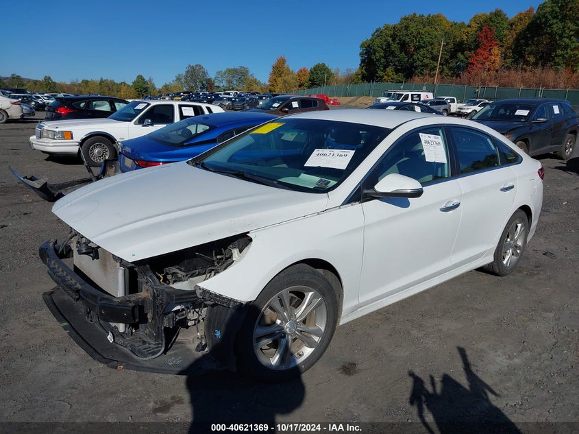 VIN 5NPE34AF9JH724748 2018 HYUNDAI SONATA SEL+